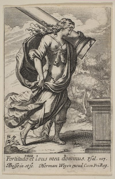 毅力，1636年。 作者 亚伯拉罕·博斯（Abraham Bosse）