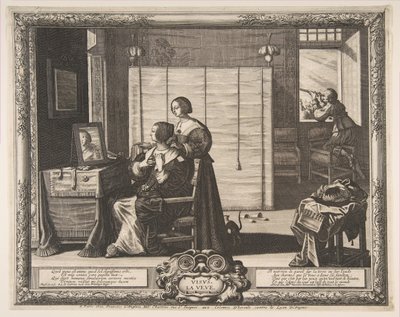 视野，1635-38。 作者 亚伯拉罕·博斯（Abraham Bosse）