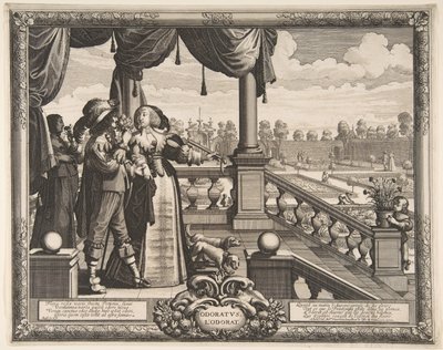 气味，约。 1638。 作者 亚伯拉罕·博斯（Abraham Bosse）