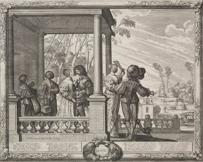 四个季节：1635年夏天。 作者 亚伯拉罕·博斯（Abraham Bosse）