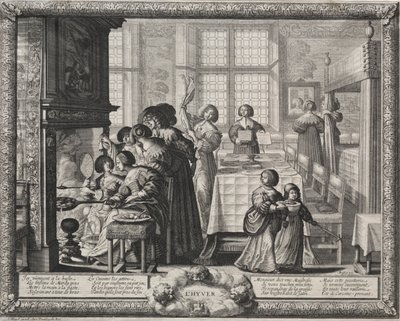 四季冬季 作者 亚伯拉罕·博斯（Abraham Bosse）