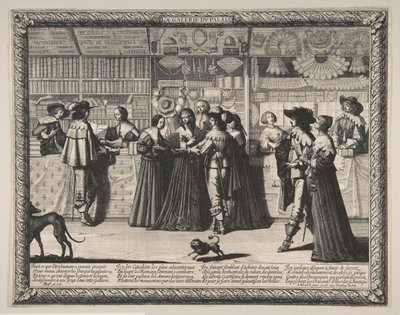 正义宫画廊，约。 1638。 作者 亚伯拉罕·博斯（Abraham Bosse）