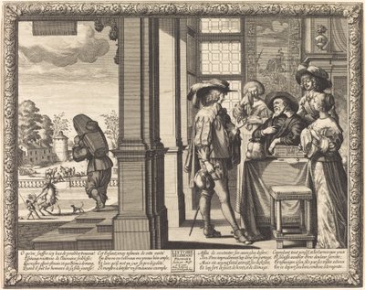 浪子向父亲告别 作者 亚伯拉罕·博斯（Abraham Bosse）