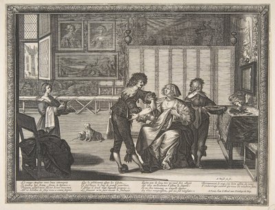 外科医生LaSaignée，1632年。 作者 亚伯拉罕·博斯（Abraham Bosse）