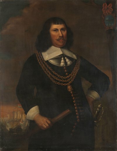 彼得-弗洛里斯（Pieter Florisz，约 1605-58 年），北区副将 作者 亚伯拉罕 Liedts（复制后）