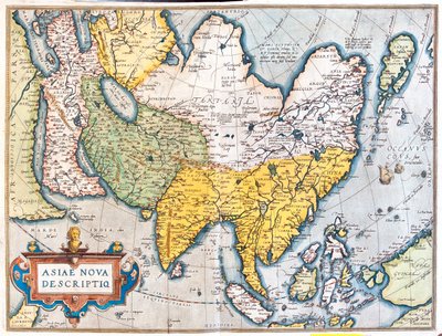 亚洲 作者 亚伯拉罕·奥特里乌斯（Abraham Ortelius）