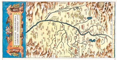 法国奥弗涅 作者 亚伯拉罕·奥特里乌斯（Abraham Ortelius）