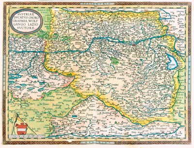 东奥地利 作者 亚伯拉罕·奥特里乌斯（Abraham Ortelius）