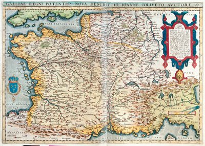 法国 作者 亚伯拉罕·奥特里乌斯（Abraham Ortelius）