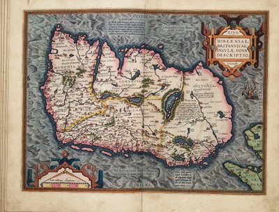 不列颠群岛爱尔兰的新描述 作者 亚伯拉罕·奥特里乌斯（Abraham Ortelius）