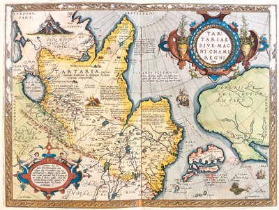 俄罗斯东北部 作者 亚伯拉罕·奥特里乌斯（Abraham Ortelius）