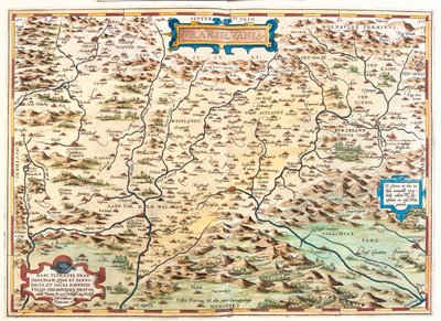 罗马尼亚 作者 亚伯拉罕·奥特里乌斯（Abraham Ortelius）