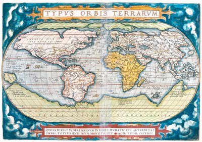 世界 作者 亚伯拉罕·奥特里乌斯（Abraham Ortelius）