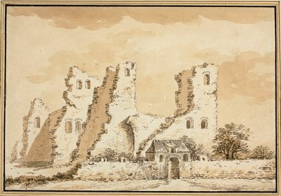 阿尔特纳城堡，代尔夫特附近，1572 年拆除 作者 亚伯拉罕·拉德梅克