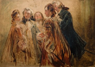 对话件，1845-1850。   作者 亚伯拉罕·所罗门