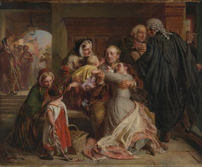无罪，1859年 作者 亚伯拉罕·所罗门