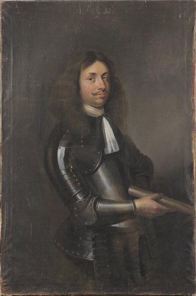 菲利普·弗洛里安·德·帕拉蒂纳·苏尔茨巴赫 (Philippe Florian de Palatinat Soulzbach)，帝国元帅 - Pfalz-Sulzbach 的帕拉蒂尼·菲利普·弗洛里努斯伯爵 (1630-1703) 的肖像，作者：亚伯拉罕 (Wuchters)（1610-1682 年）。 布面油画。 尺寸：118x81 厘米。 斯德哥尔摩国家博物馆 作者 亚伯拉罕·沃克特斯