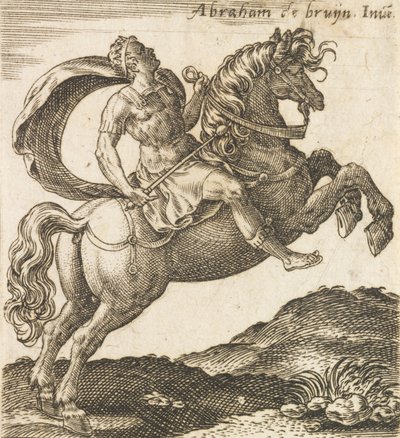 Titus Vespasianus来自Twelve Caesars on Horseback，约1565-1587，约1565-1587。 作者 亚伯拉罕·德·布鲁因