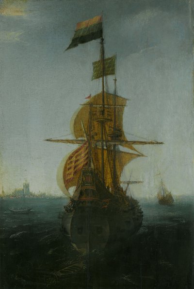 阿姆斯特丹东印度群岛人，约 1625-1650 年（画板油画） 作者 亚伯拉罕·德·韦维尔