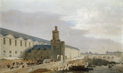 卢浮宫的大画廊，约1640年。 作者 亚伯拉罕·德·韦维尔