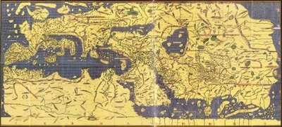 1154 年的 "Kitab Rudjdjar "或 "Tabula Rogeriana "副本 作者 阿布·穆罕默德 (继) Al Idrisi 或 Edrisi