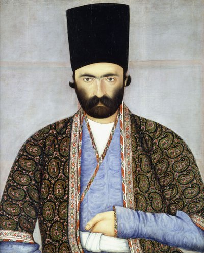 “ Imad al Daulah，Imam Quli Khan，c。1855-1860”的肖像 作者 阿布·哈桑·加法里