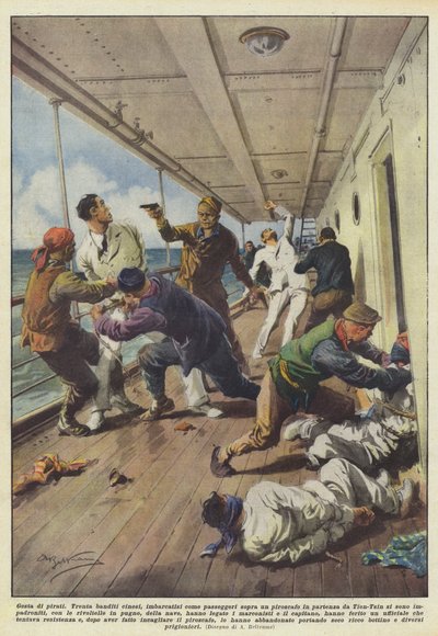 海盗的姿态 作者 Achille Beltrame