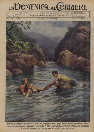 Gioventu del Littorio 作者 Achille Beltrame
