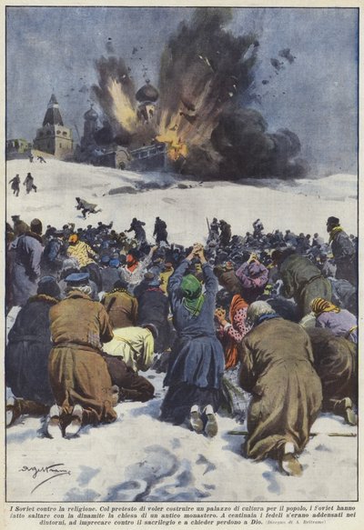 苏维埃反对宗教 作者 Achille Beltrame