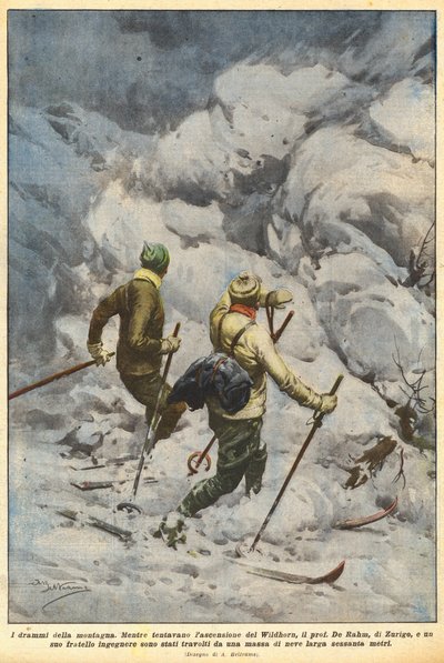 山的戏剧 作者 Achille Beltrame