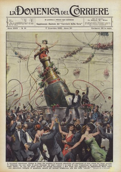美国的酒神 作者 Achille Beltrame