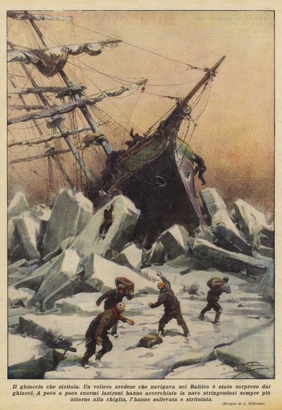 破碎的冰 作者 Achille Beltrame
