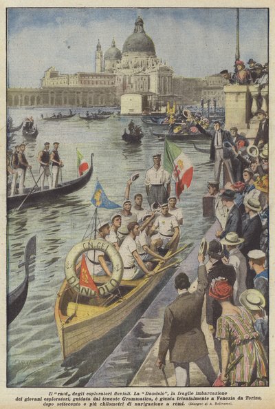 突袭河流探险家 作者 Achille Beltrame