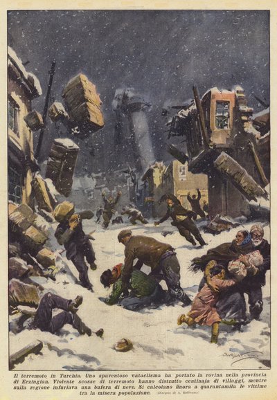 土耳其的地震 作者 Achille Beltrame