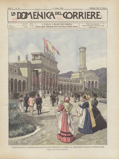 科莫国际电力展，大主立面 作者 Achille Beltrame