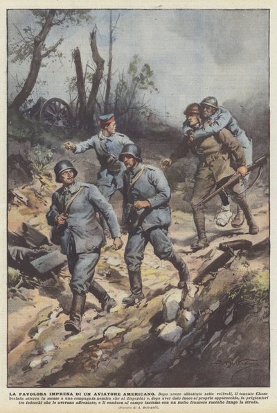 美国飞行员的神话般企业 作者 Achille Beltrame