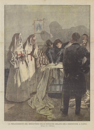 在巴黎的圣母升天修女修道院中搜索 作者 Achille Beltrame