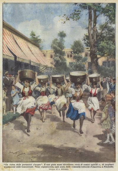 水运载体的运行 作者 Achille Beltrame