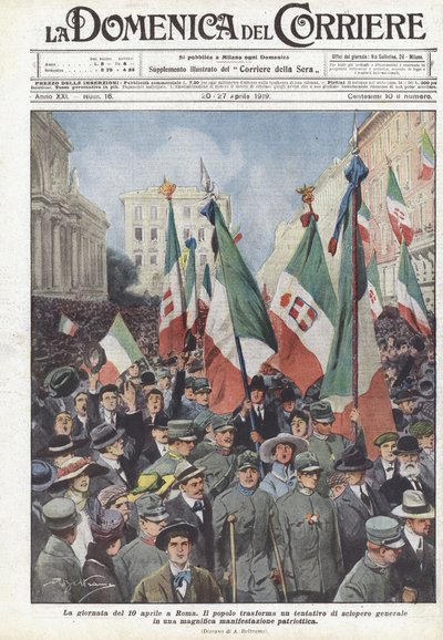 4月10日在罗马举行 作者 Achille Beltrame
