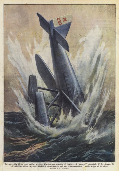 航空英雄的悲剧 作者 阿基里·贝尔特拉姆（Achille Beltrame）