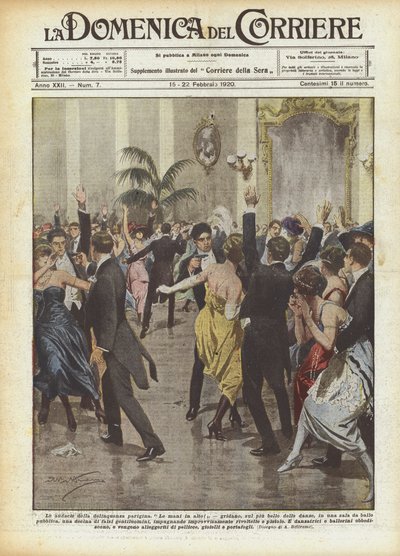 巴黎犯罪的喧嚣 作者 Achille Beltrame
