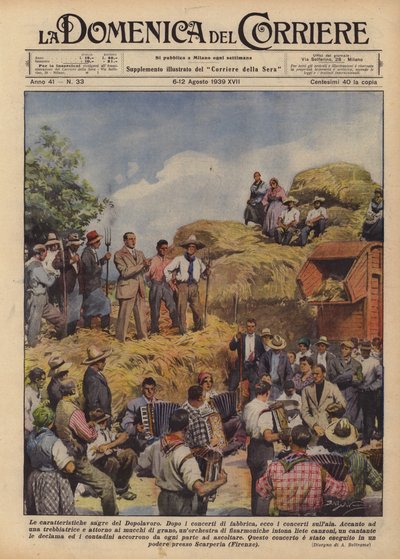 多波拉沃罗节日的特点 作者 Achille Beltrame