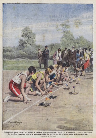 这项运动的好奇心？笑 作者 Achille Beltrame