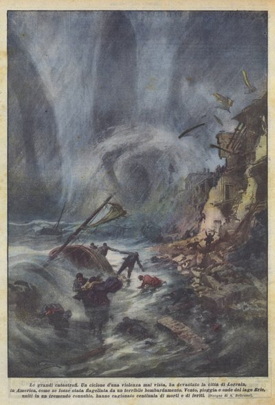 巨大的灾难 作者 阿基里·贝尔特拉姆（Achille Beltrame）