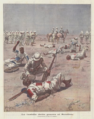 Soudan战争的陷阱 作者 Achille Beltrame