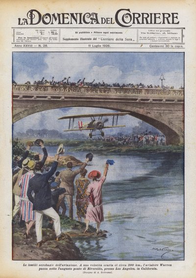航空无用的杂技 作者 Achille Beltrame