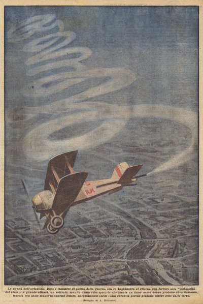 航空的消息 作者 Achille Beltrame