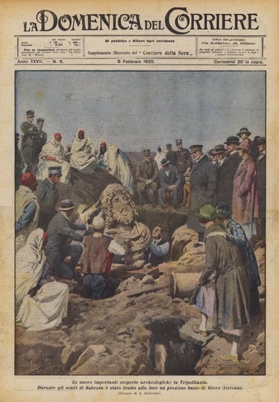 Tripolitania新的重要考古发现 作者 Achille Beltrame