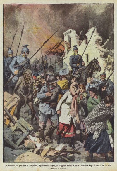 古列尔莫战士的威力 作者 Achille Beltrame