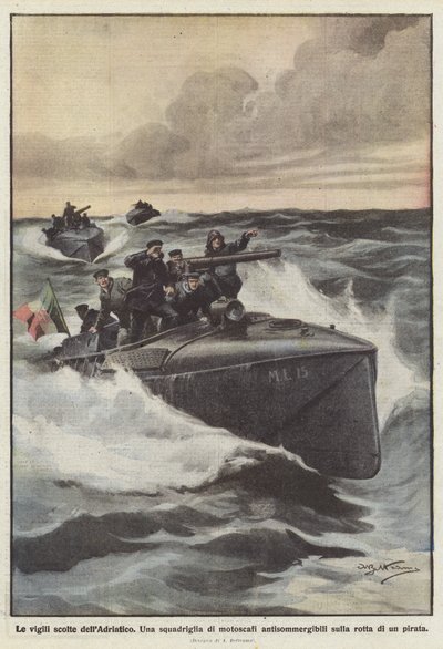 亚得里亚海的学校旅 作者 Achille Beltrame